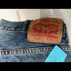 Levi’s, like new 560’s